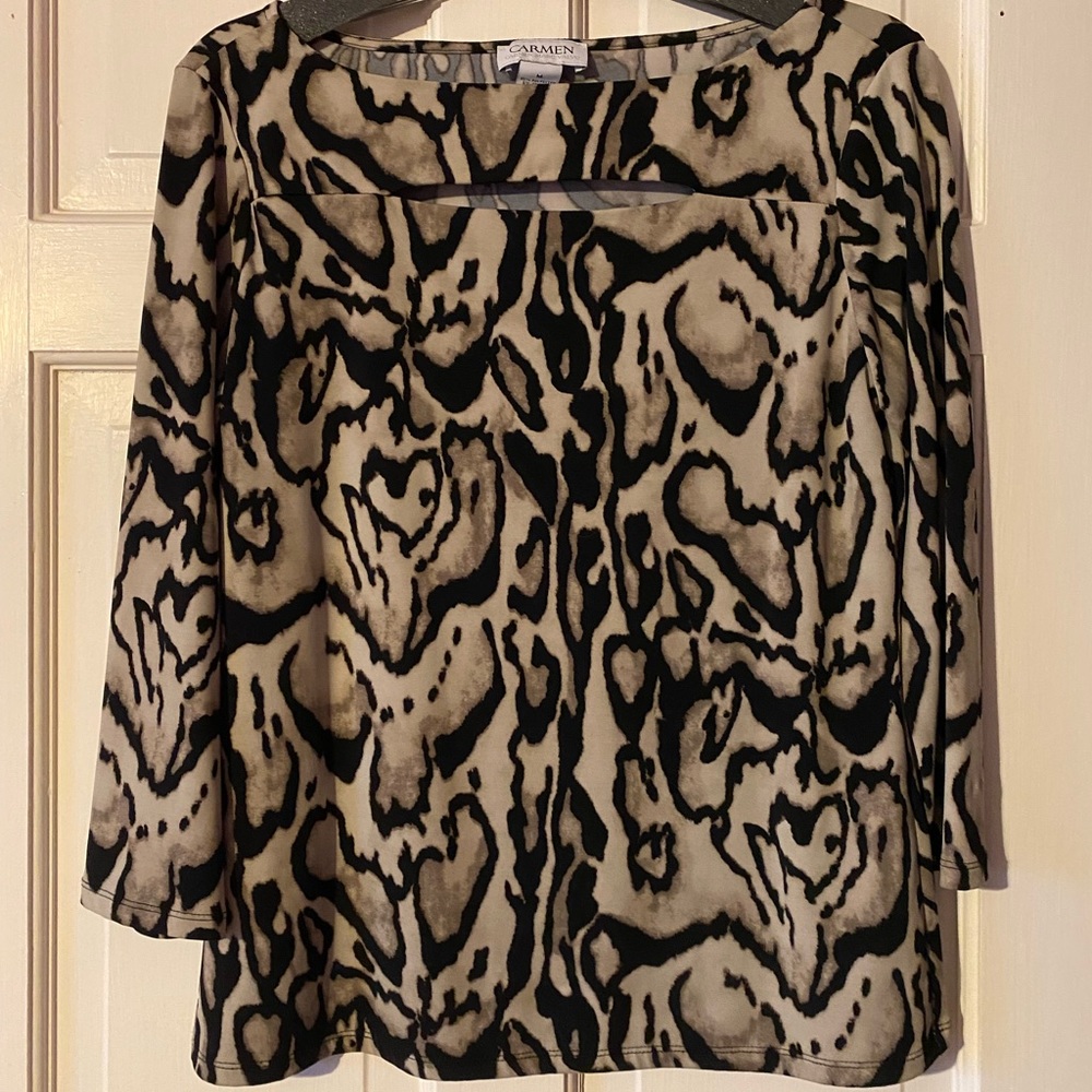 Animal print shirt